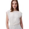 imageCalvin Klein Jeans Womens Chiffon Twist Front BlouseChalk