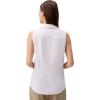 imageCalvin Klein Jeans Womens Crepe Sleeveless ButtonDown TopPearl