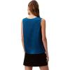 imageCalvin Klein Jeans Womens Plisse V Neck Tank TopInk Blue