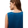 imageCalvin Klein Jeans Womens Plisse V Neck Tank TopInk Blue