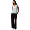 imageCalvin Klein Jeans Womens Plisse V Neck Tank TopMoonlight Jade