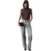 imageCalvin Klein Jeans Womens Satin Cowl Neck BlouseGrey