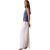imageCalvin Klein Womens Crepe Mock Neck TopBijou Blue
