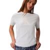 imageCalvin Klein Womens Monogram Logo Crewneck TShirtWhispering Blue