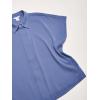 imageCalvin Klein Womens Satin Short Sleeve TopBijou Blue