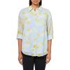 imageCalvin Klein Womens Printed Classic ButtonDown ShirtHalogen Blue