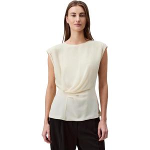 imageCalvin Klein Jeans Womens Chiffon Twist Front BlouseHay