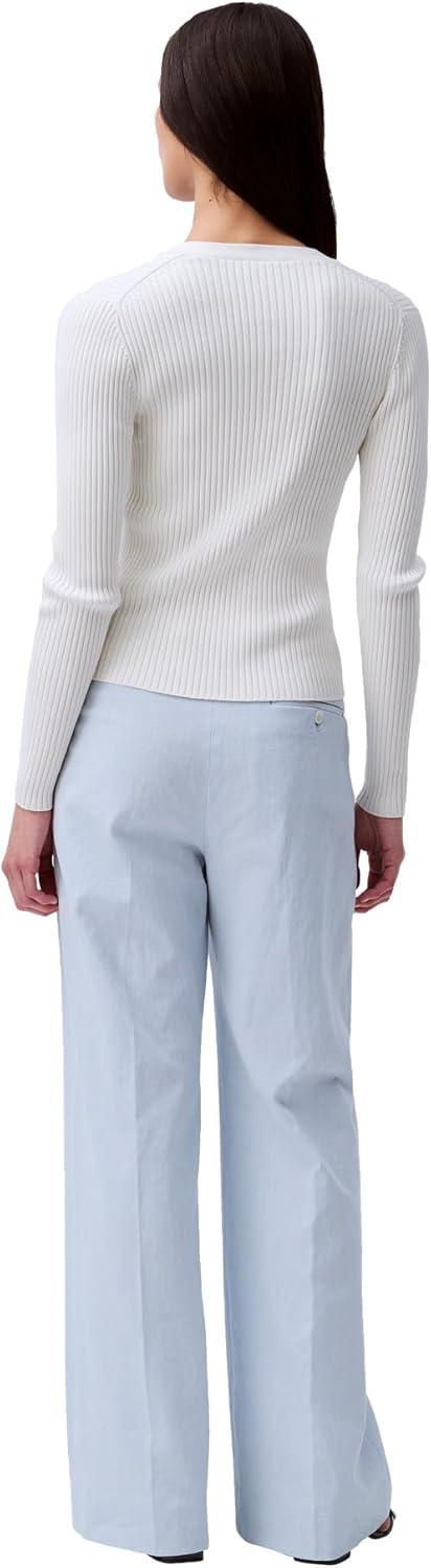 imageCalvin Klein Womens Cotton Rib CardiganTofu