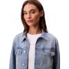 imageCalvin Klein Womens Classic Denim Trucker JacketLight Bay