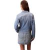 imageCalvin Klein Womens Classic Denim Trucker JacketLight Bay