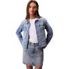 imageCalvin Klein Womens Classic Denim Trucker JacketLight Bay