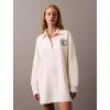 imageCalvin Klein Jeans Womens Logo Crest Polo Mini DressTofu