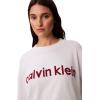 imageCalvin Klein Womens Logo Mockneck SweaterSilver Haze