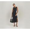 imageCalvin Klein Womens Viscose Ribbed Maxi DressCarbon