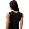 imageCalvin Klein Womens Viscose Ribbed Maxi DressCarbon