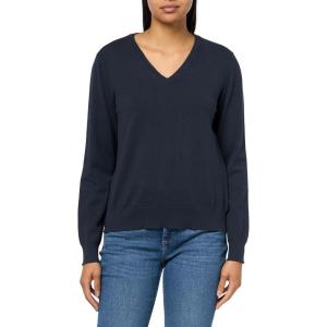 imageCalvin Klein Womens Monogram Logo VNeck SweaterInkwell