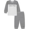 imageCalvin Klein Baby Boys 2 Pc Knit Jog SetDark Gray Heather