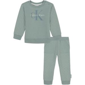 imageCalvin Klein babyboys 2 Pc Knit Jog SetLead