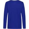 imageCalvin Klein Boys Long Sleeve Crew Neck TShirt Soft Comfortable Relaxed FitBold Sleeve Bellwether Blue