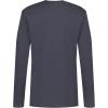 imageCalvin Klein Boys Long Sleeve Crew Neck TShirt Soft Comfortable Relaxed FitClean Sleeve Hemisphere