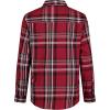 imageCalvin Klein Boys Long Sleeve Woven ButtonDown ShirtRed Dahlia Plaid