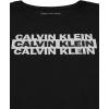 imageCalvin Klein Boys Short Sleeve Graphic Crew Neck TShirt Comfortable Relaxed Fit Bar Middle Black 1416