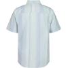 imageCalvin Klein Boys Short Sleeve Woven ButtonDown ShirtLight Sage Vertical Stripe