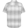 imageCalvin Klein Boys Short Sleeve Woven ButtonDown ShirtWhiteblack Intricate Plaid