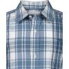 imageCalvin Klein Boys Short Sleeve Woven ButtonDown ShirtWhiteblue Washout Plaid
