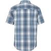imageCalvin Klein Boys Short Sleeve Woven ButtonDown ShirtWhiteblue Washout Plaid