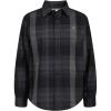 imageCalvin Klein Boys Long Sleeve Woven ButtonDown ShirtBlack Intricate Plaid