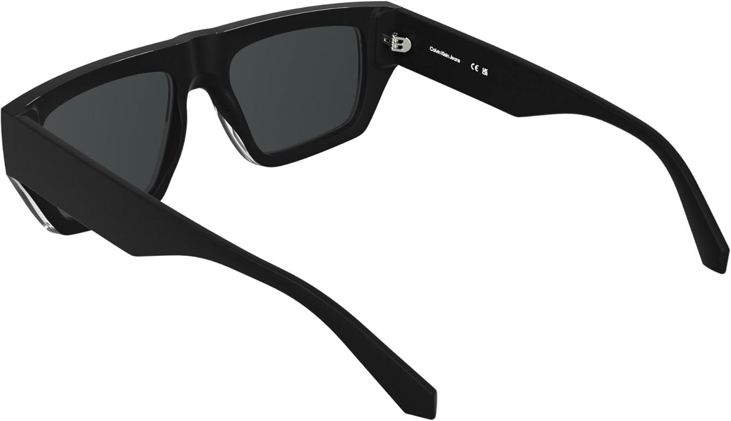 imageCALVIN KLEIN JEANS CKJ25619S Rectangular Sunglasses Black One Size