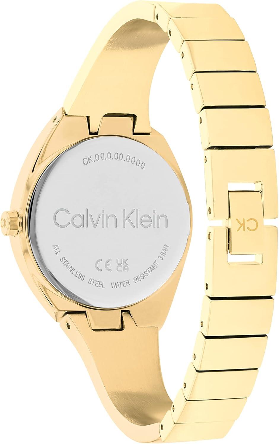 imageCalvin Klein Charming Womens Quartz WatchGold Plated