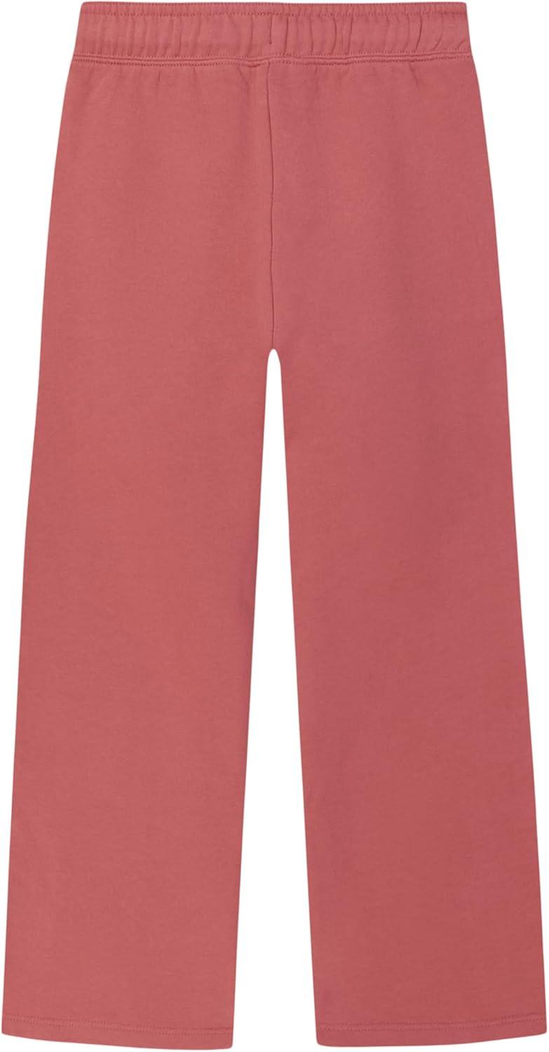 imageCalvin Klein Girls Pullon Cozy Wide Leg Lounge PantFrench Terry Mauvewood