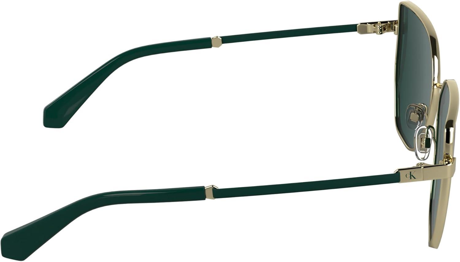 imageCalvin Klein Jeans Womens Ckj25209s Rectangular SunglassesGold