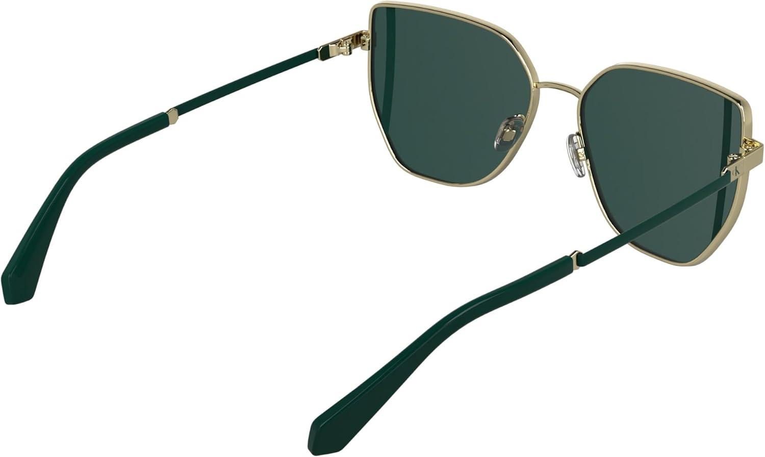 imageCalvin Klein Jeans Womens Ckj25209s Rectangular SunglassesGold