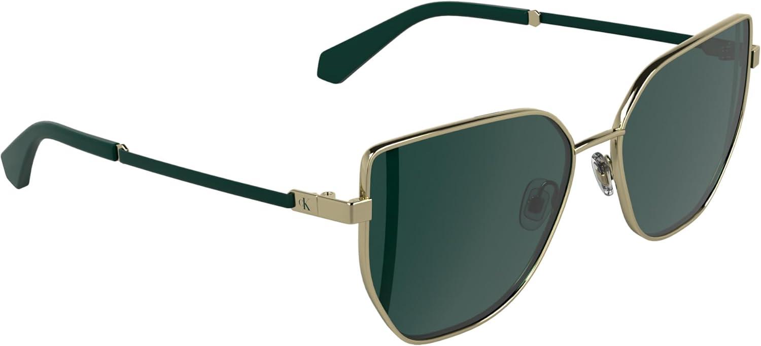 imageCalvin Klein Jeans Womens Ckj25209s Rectangular SunglassesGold