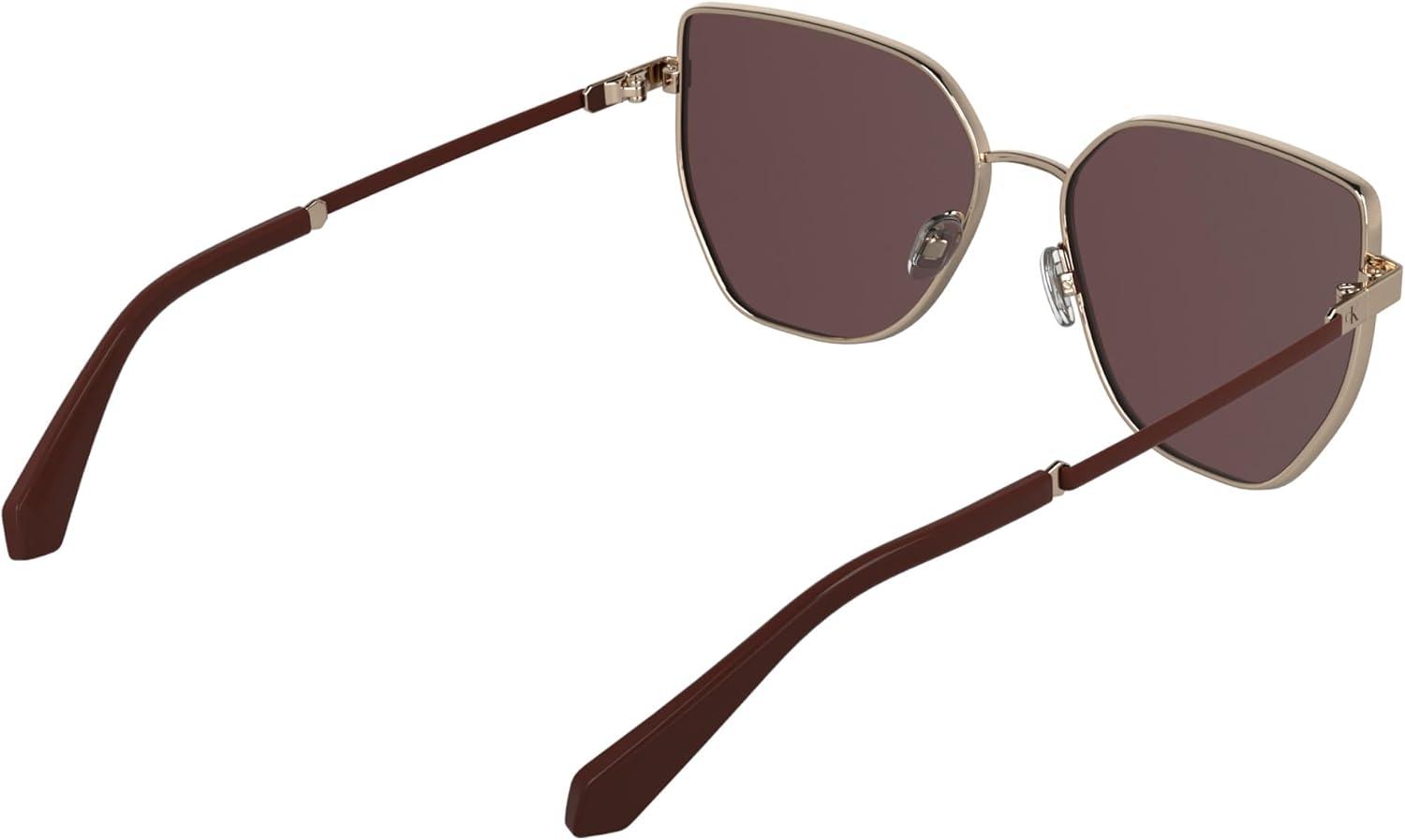 imageCalvin Klein Jeans Womens Ckj25209s Rectangular SunglassesRose Gold