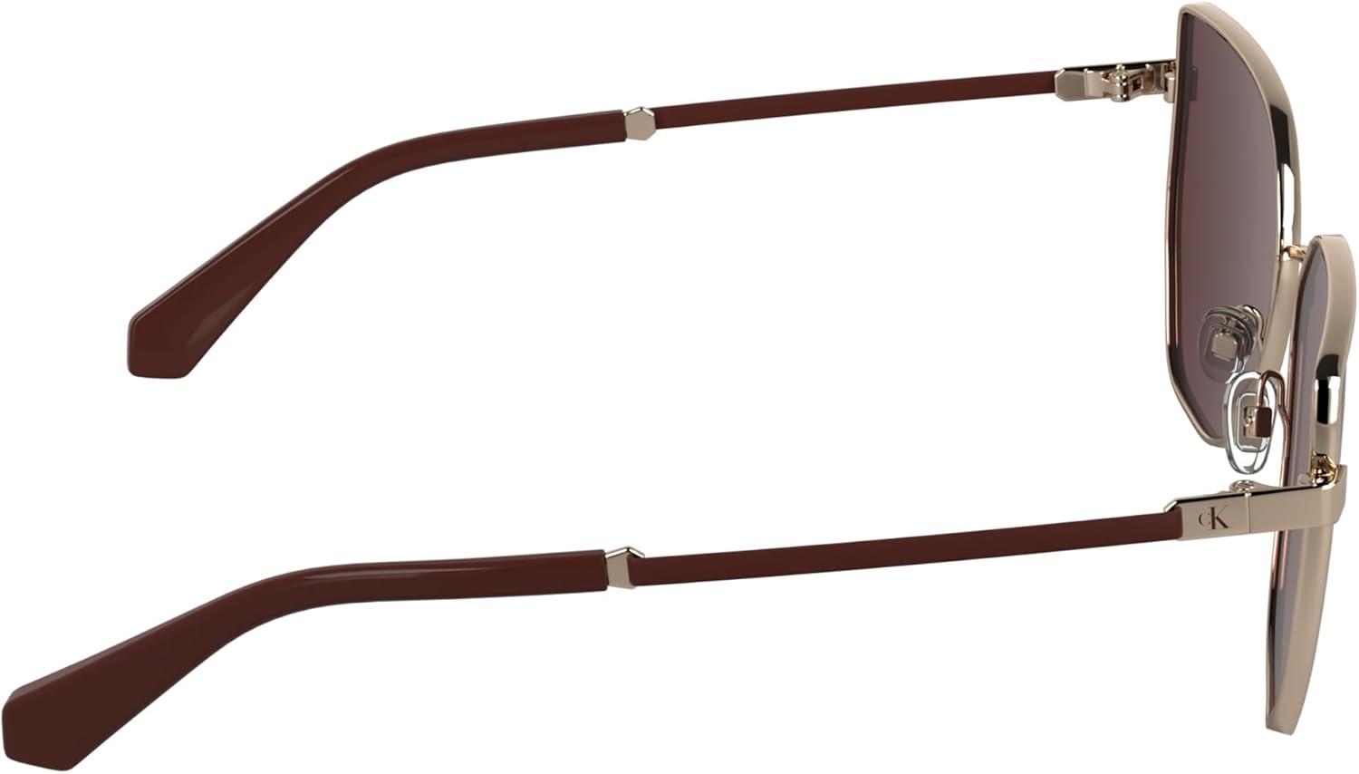 imageCalvin Klein Jeans Womens Ckj25209s Rectangular SunglassesRose Gold