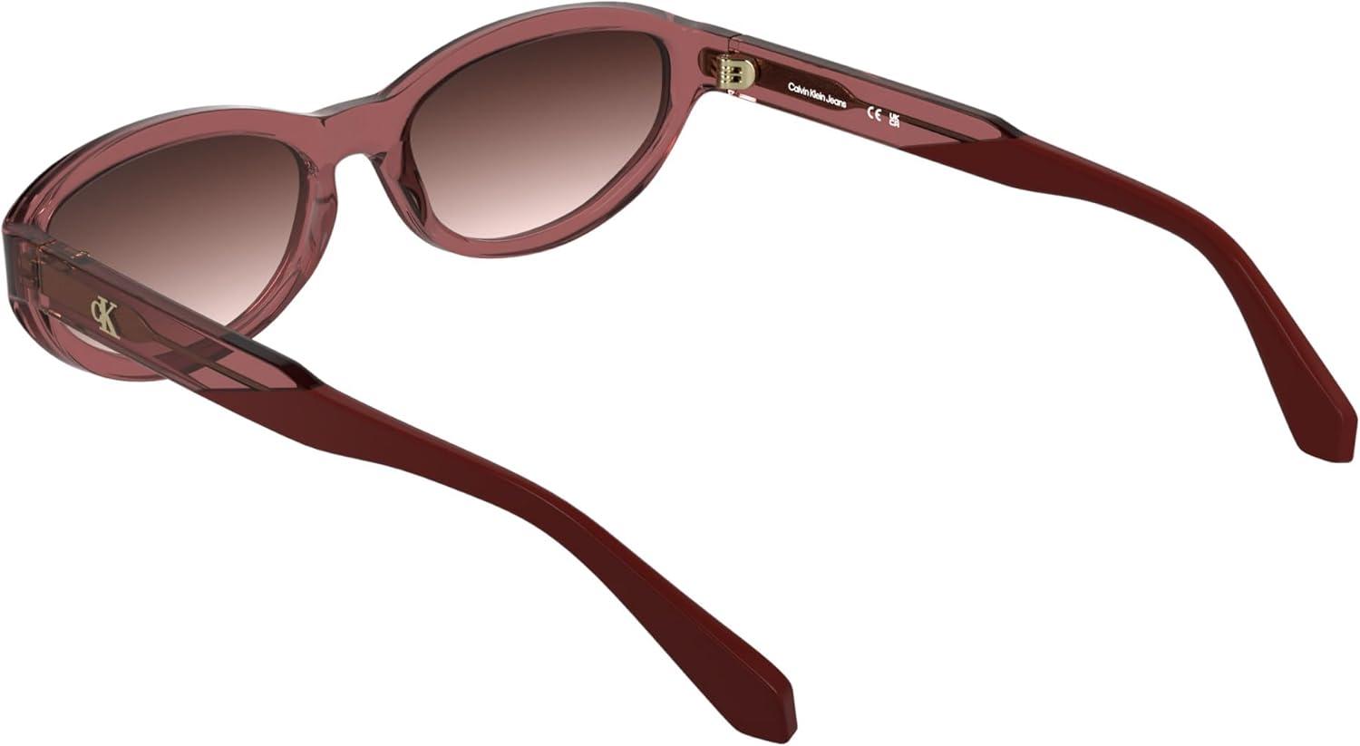 imageCalvin Klein Jeans Womens Ckj25618s Cat Eye SunglassesTransparent Red