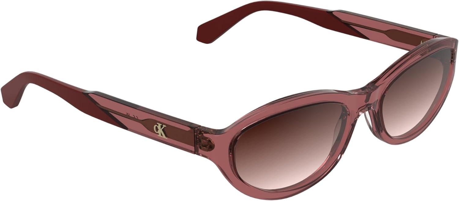 imageCalvin Klein Jeans Womens Ckj25618s Cat Eye SunglassesTransparent Red