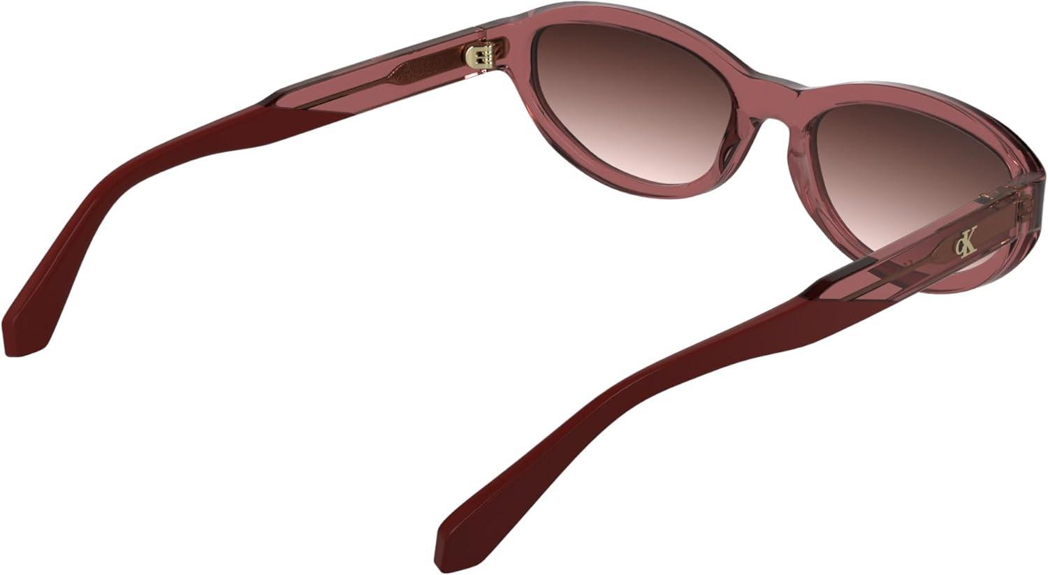 imageCalvin Klein Jeans Womens Ckj25618s Cat Eye SunglassesTransparent Red