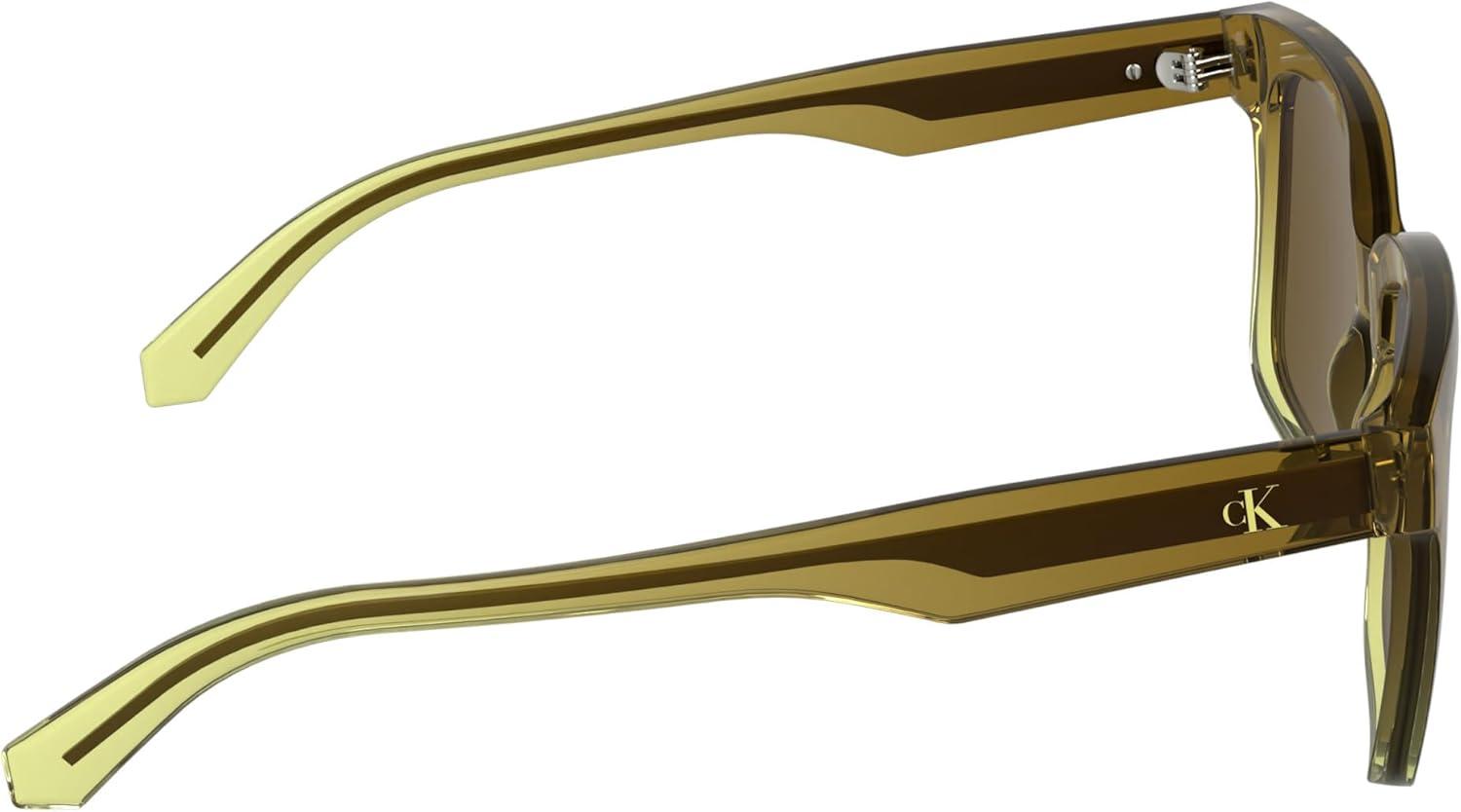 imageCalvin Klein Jeans Womens Ckj25624s Square SunglassesTransparent Gradient BrownSan