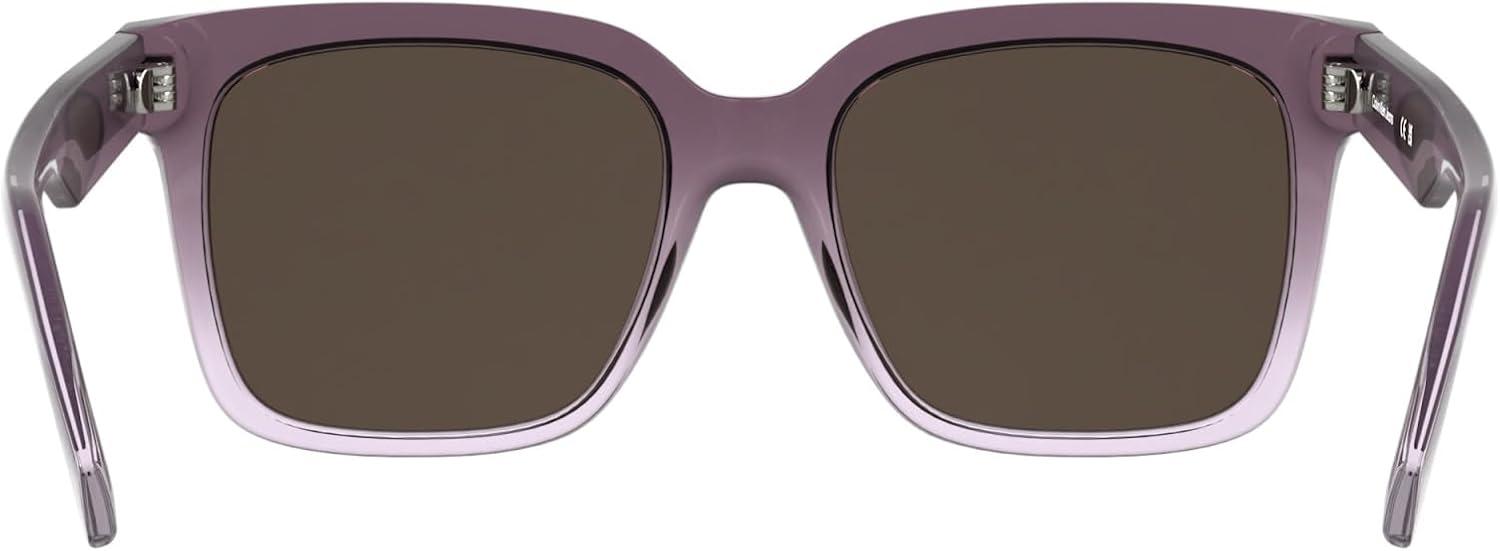 imageCalvin Klein Jeans Womens Sunglasses CKJ25624S  Transparent Gradient MauveRos with Solid Brown Lens