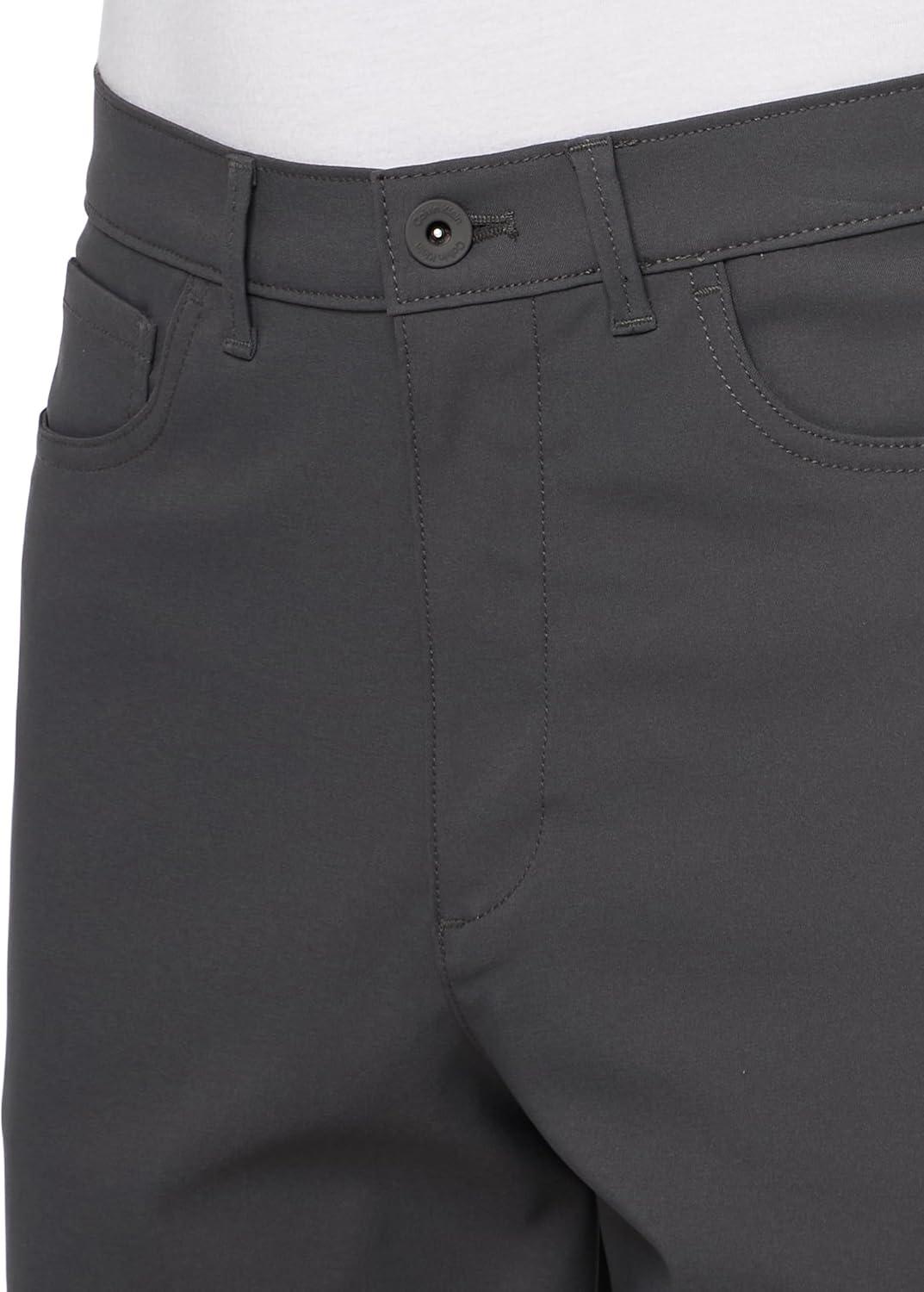 imageCalvin Klein Mens 5 Pocket Tech Classic ShortsForged Iron