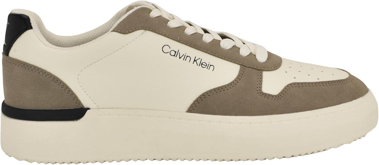 imageCalvin Klein Mens Balen SneakerLight NaturalWhite 141