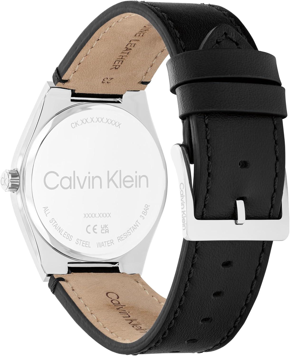 imageCalvin Klein Mens CK Motion Stainless Steel Watch  39mm Slim Case Multifunction Link Bracelet Versatile Everyday Style Gift for HimBlackGrey