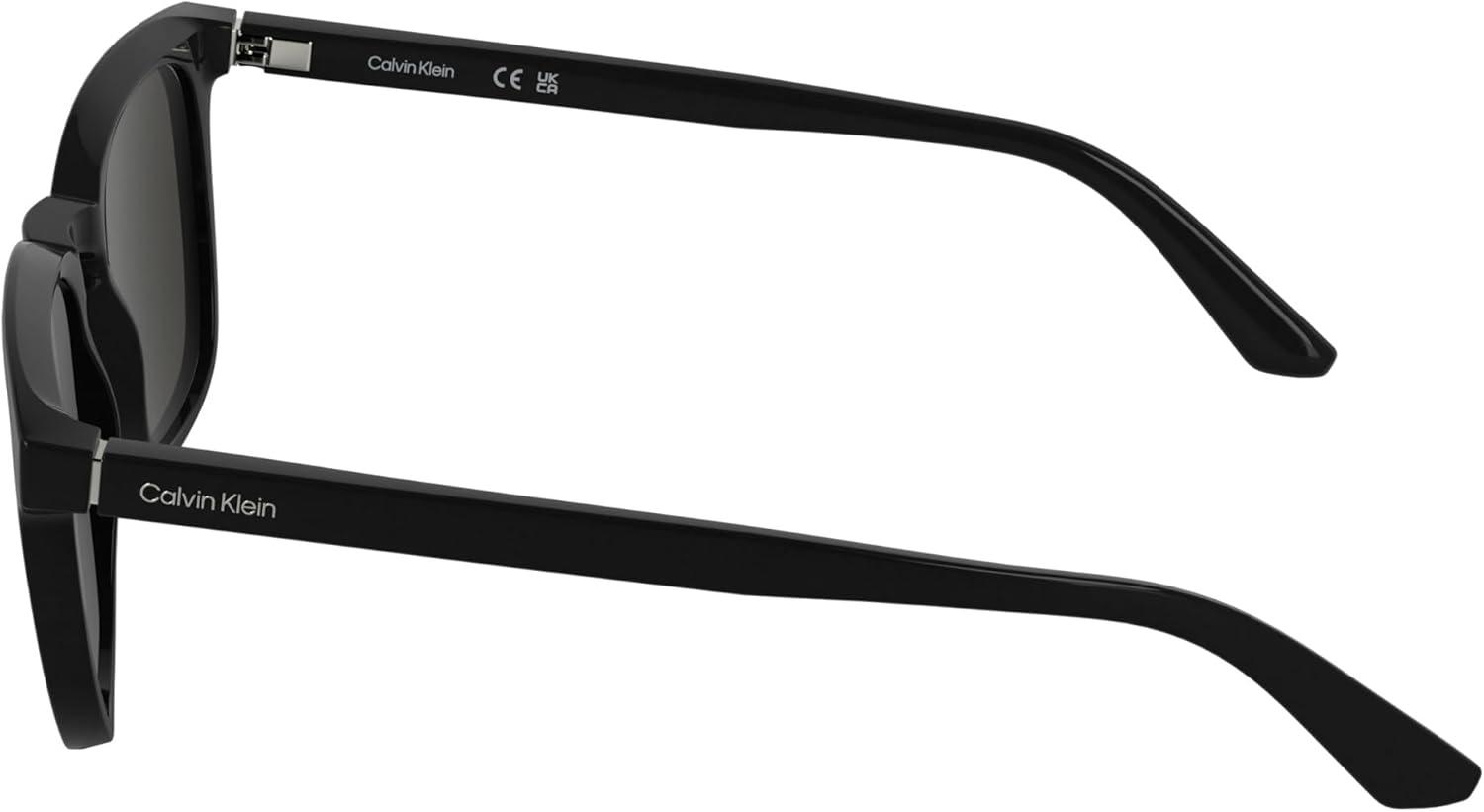 imageCalvin Klein Mens Ck25536s Rectangular SunglassesBlack