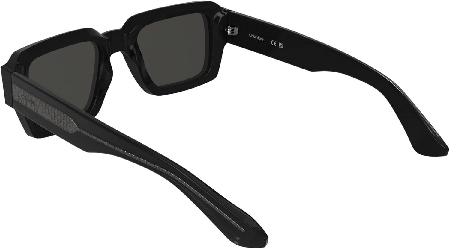 imageCalvin Klein Mens Ck25538s Rectangular SunglassesBlack