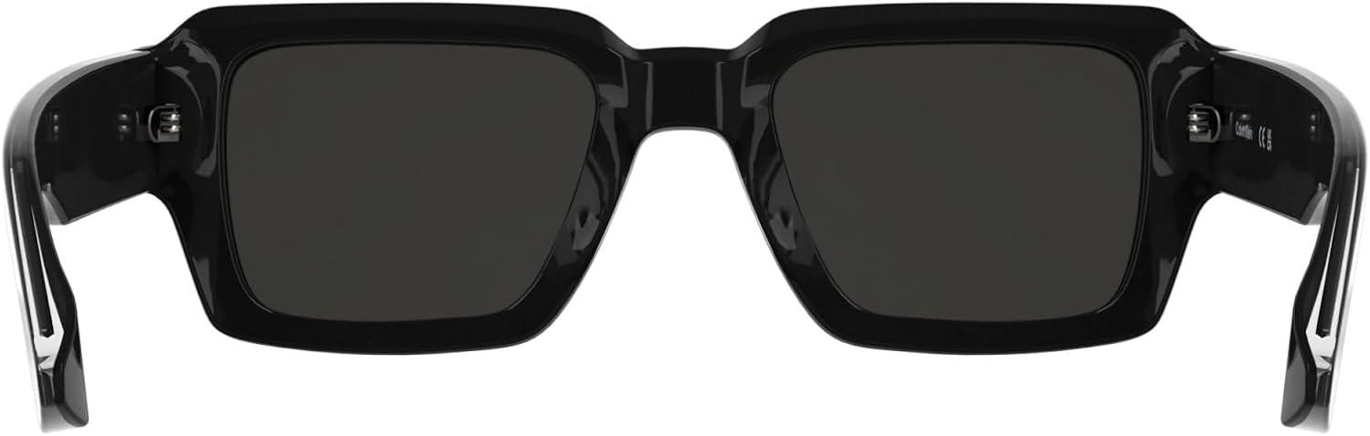 imageCalvin Klein Mens Ck25538s Rectangular SunglassesBlack